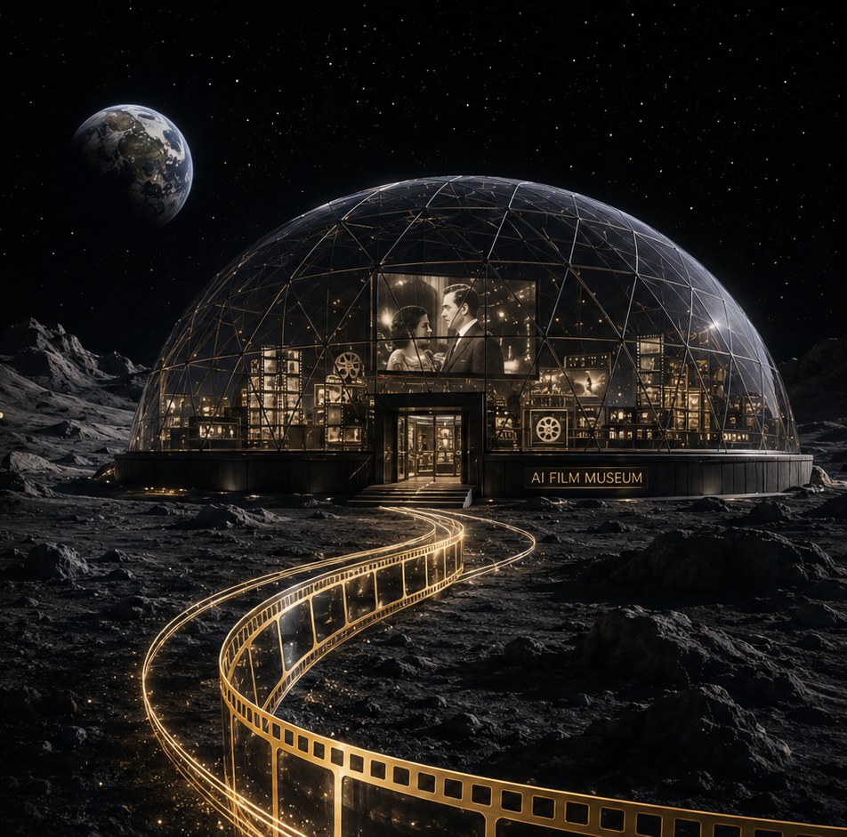 AI Film Museum — a domed archive of AI cinema