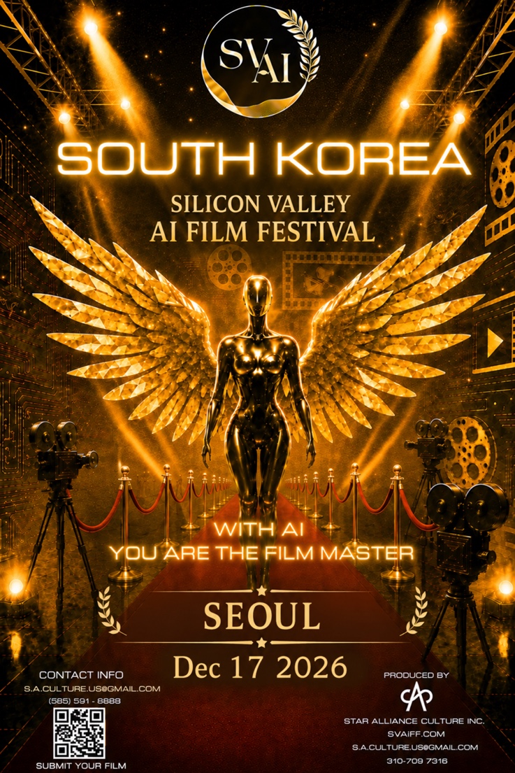 SVAIFF South Korea official poster — Seoul, December 17, 2026